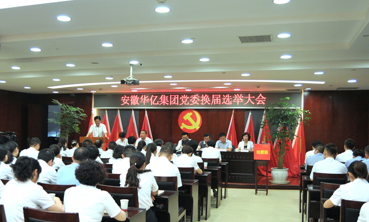 華億集團召開黨委換屆選舉大會