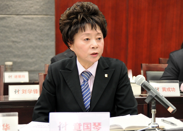 華億國際副總經理章國琴討論發言